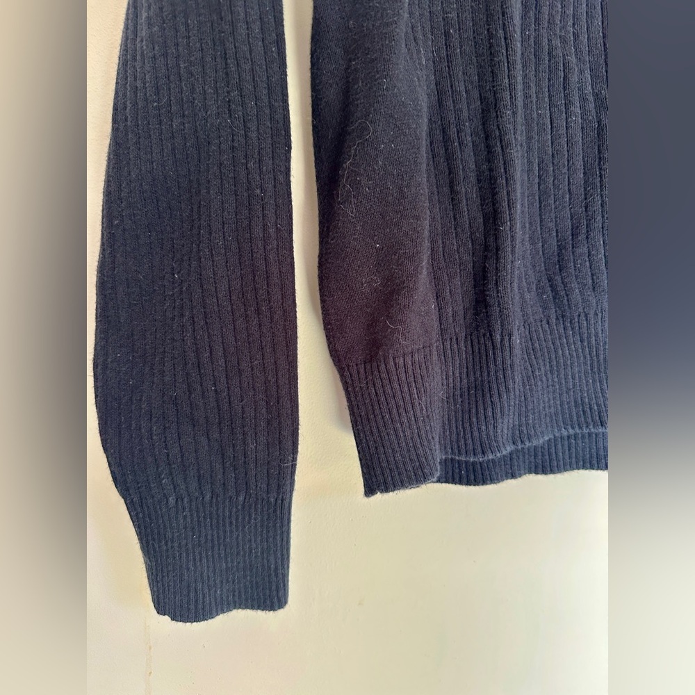 INC 1/4 Zip Ribbed Sweater - Picture 3 of 11